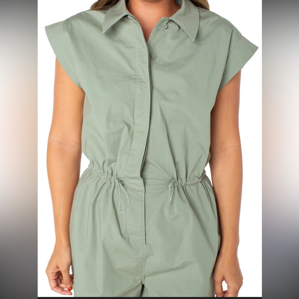 Celebrity Pink Juniors Short Sleeve Bungee Waist Romper